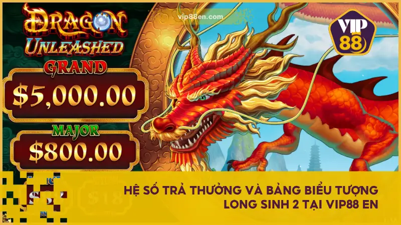 Long Sinh 2 sở hữu tỷ lệ RTP lên đến 96,8% so với nhiều slot game cùng thể loại