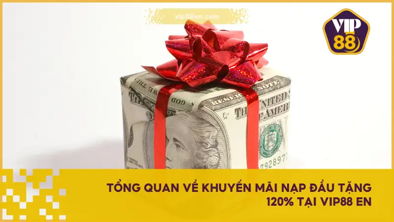 Khuyến mãi nạp đầu tặng 120% là ưu đãi được VIP88 EN dành riêng cho người chơi